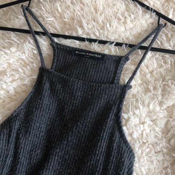Brandy Melville Soft Ribbed Dress - Picture 3 of 5